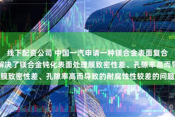线下配资公司 中国一汽申请一种镁合金表面复合膜及其制备方法专利，解决了镁合金钝化表面处理膜致密性差、孔隙率高而导致的耐腐蚀性较差的问题