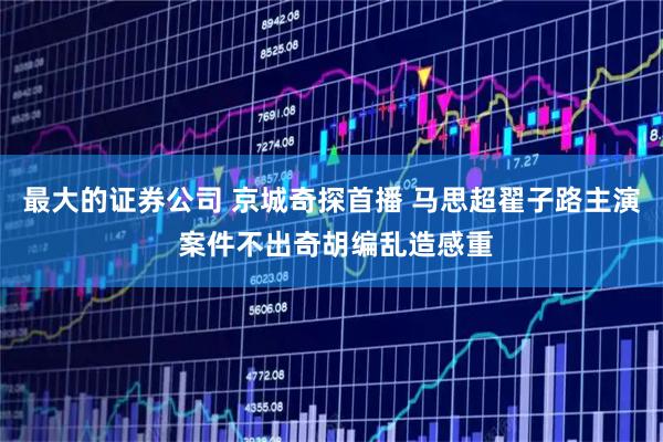 最大的证券公司 京城奇探首播 马思超翟子路主演 案件不出奇胡编乱造感重